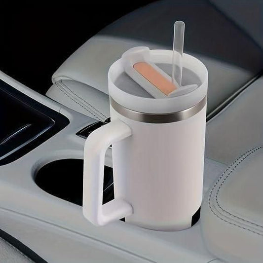 bitchin' travel mug with straw