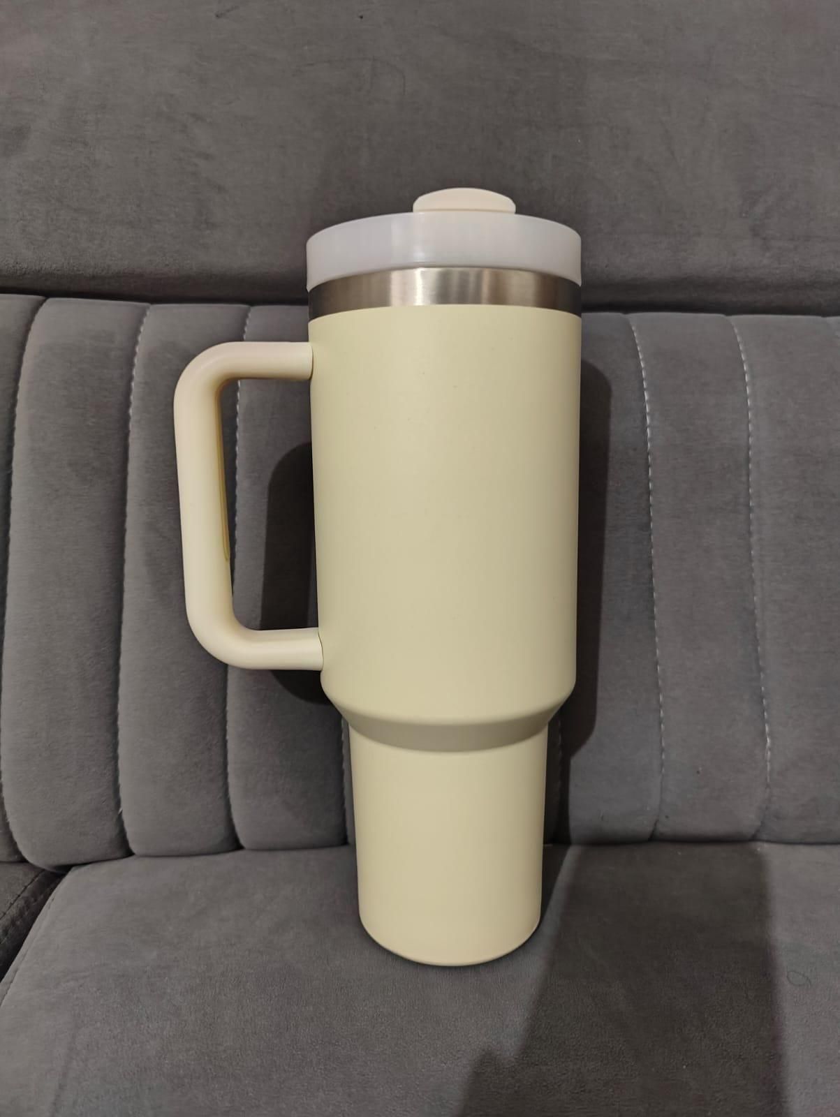 bitchin' travel mug with straw